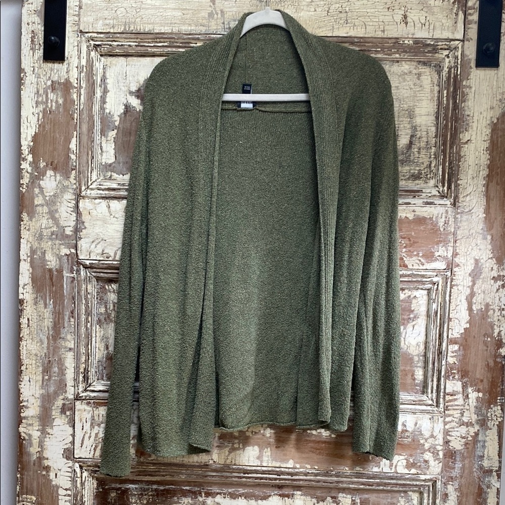 Eileen Fisher Silk Blend Cardigan Cardigan, 82% Silk, Size S
